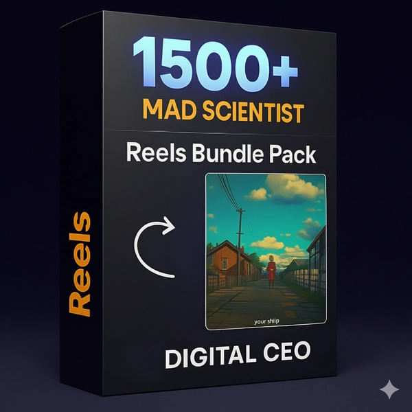 👉 1500+ Mad Scientist Reels Bundle Pack