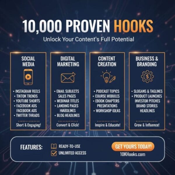 10k hooks